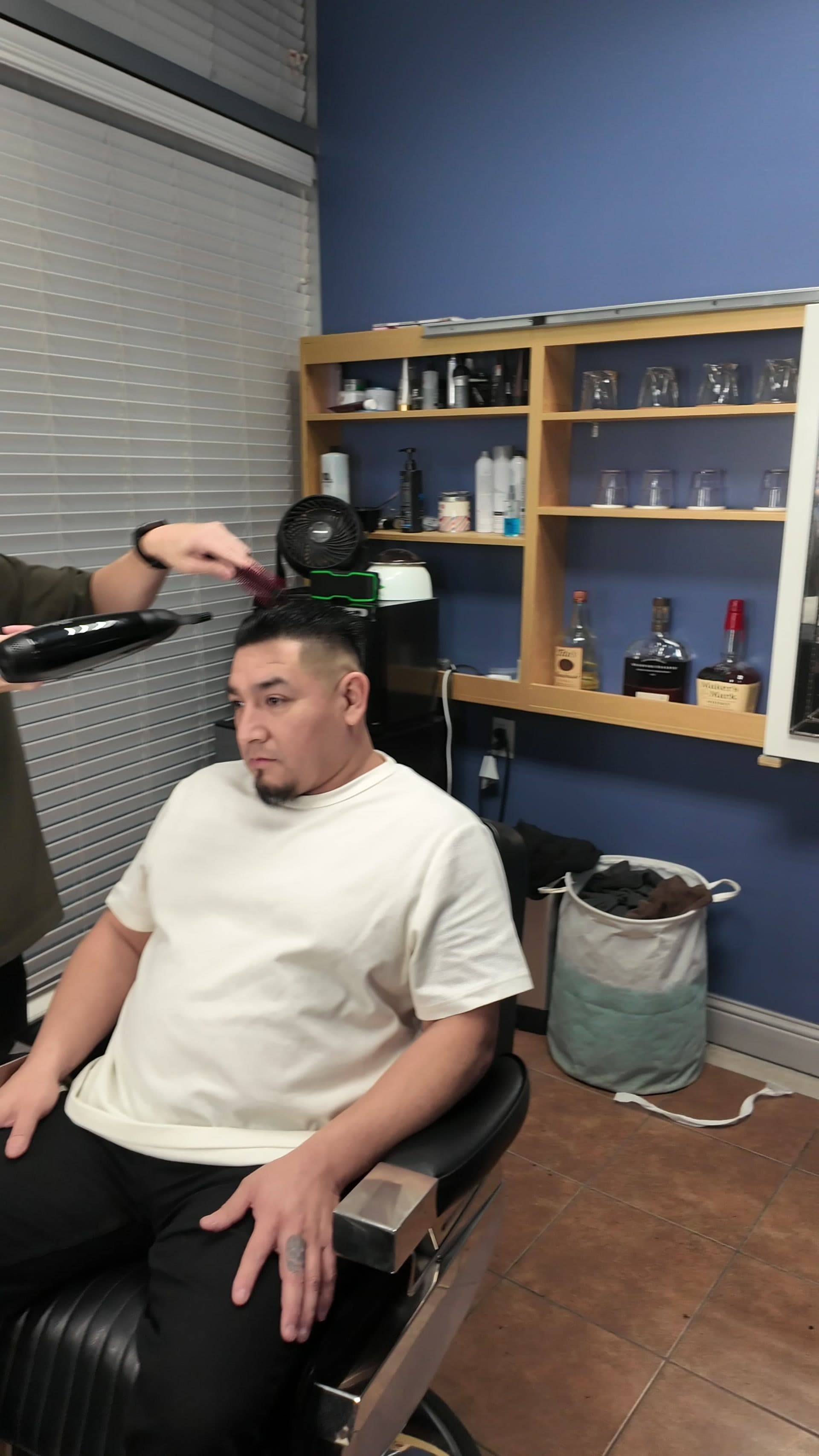 Marcus Thompson - Master Barber suite at Salons of Dallas