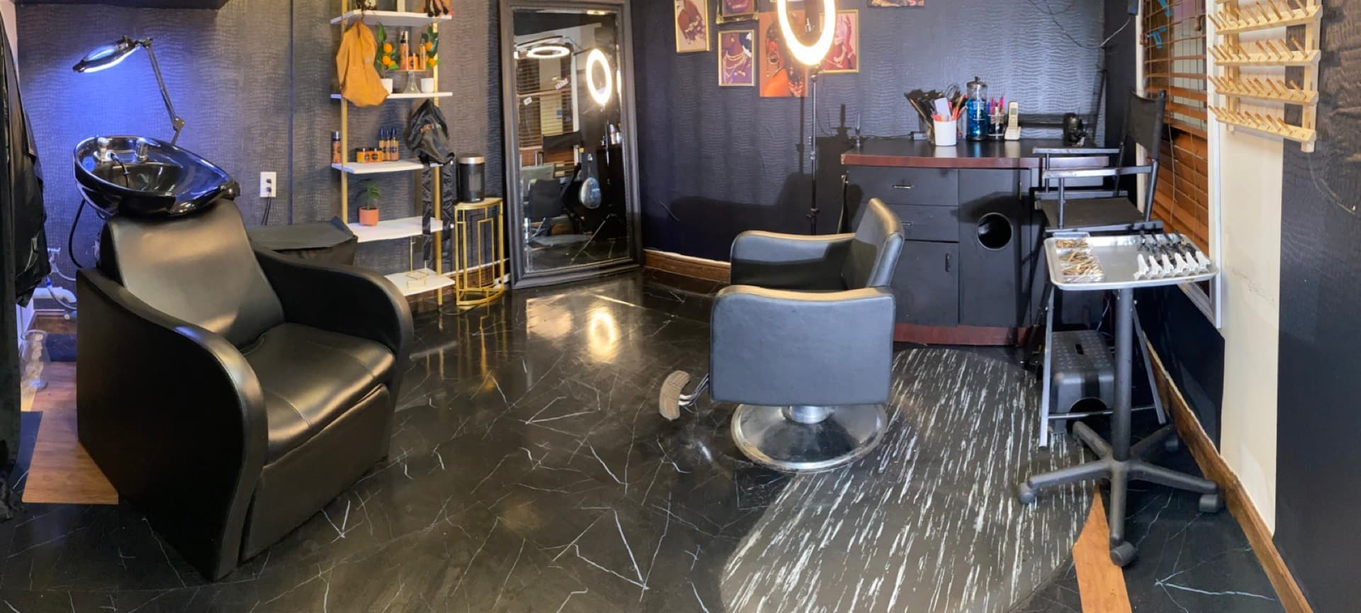 Angela Scruggs - Master Stylist suite at Salons of Dallas